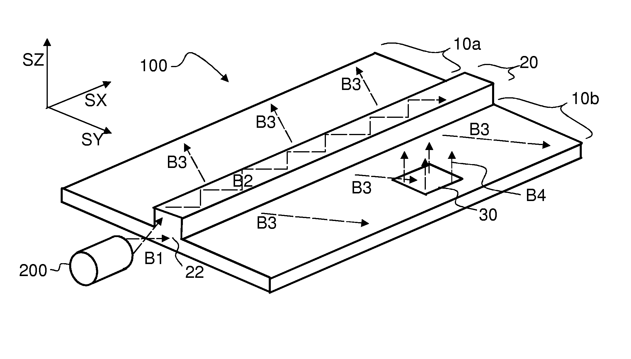 Method for coupling light into a thin planar waveguide