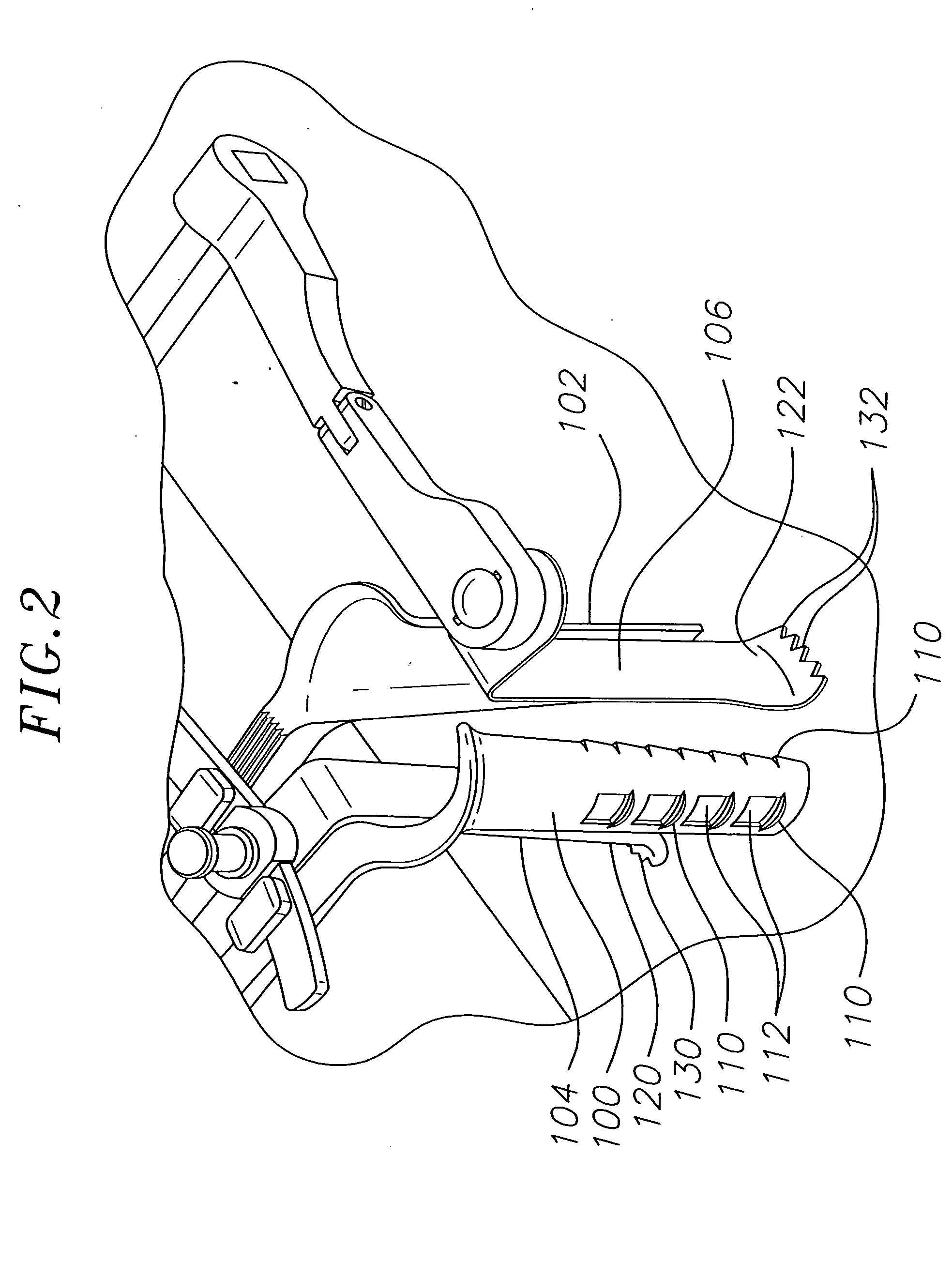 Four-blade surgical speculum