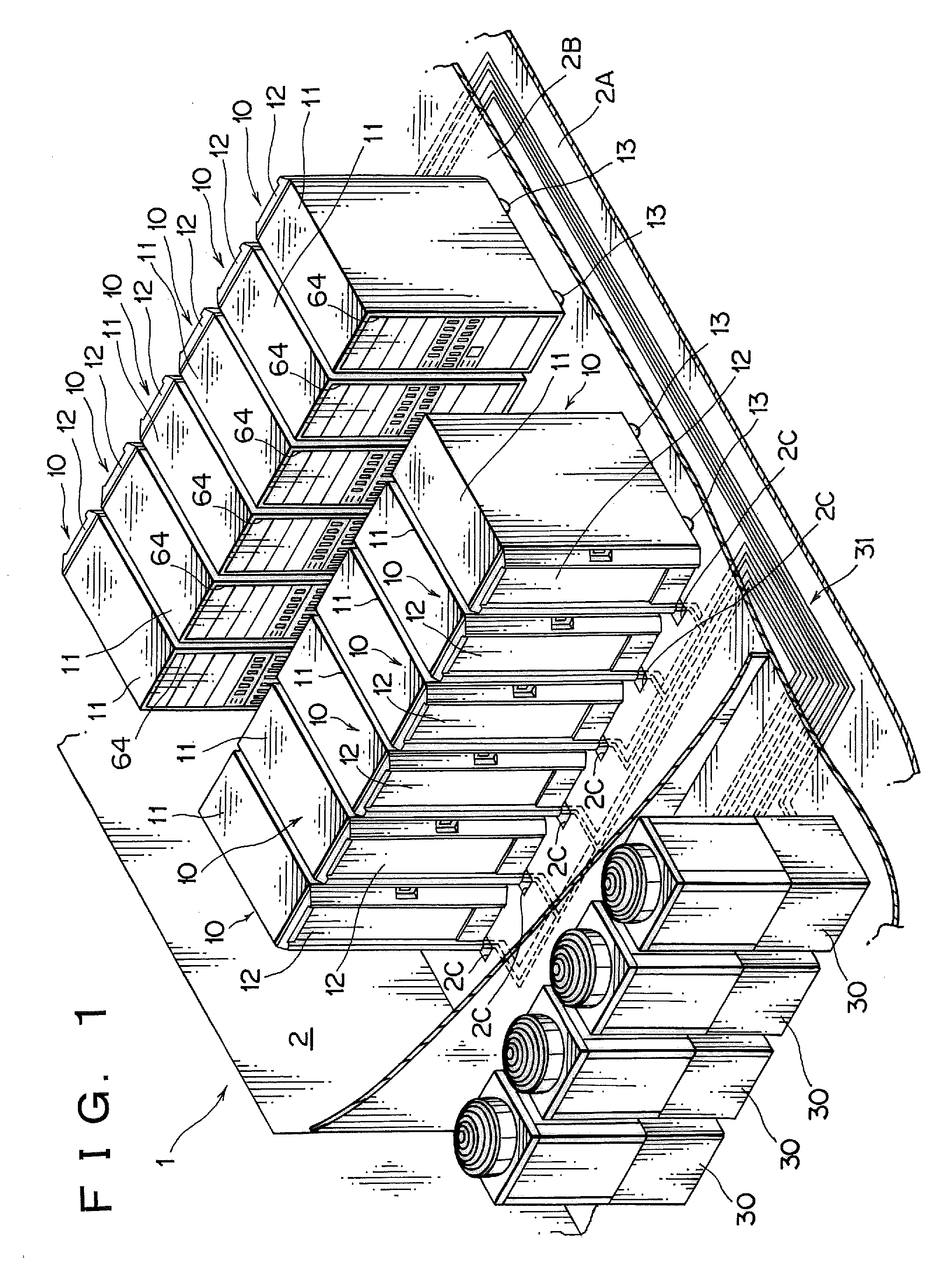 Electronic device cooling system and electronic device cooling apparatus