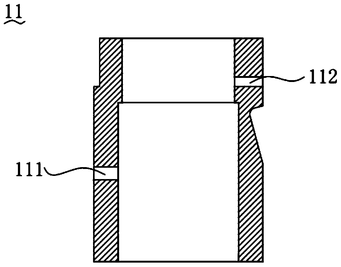 Forming die capable of quickly discharging waste