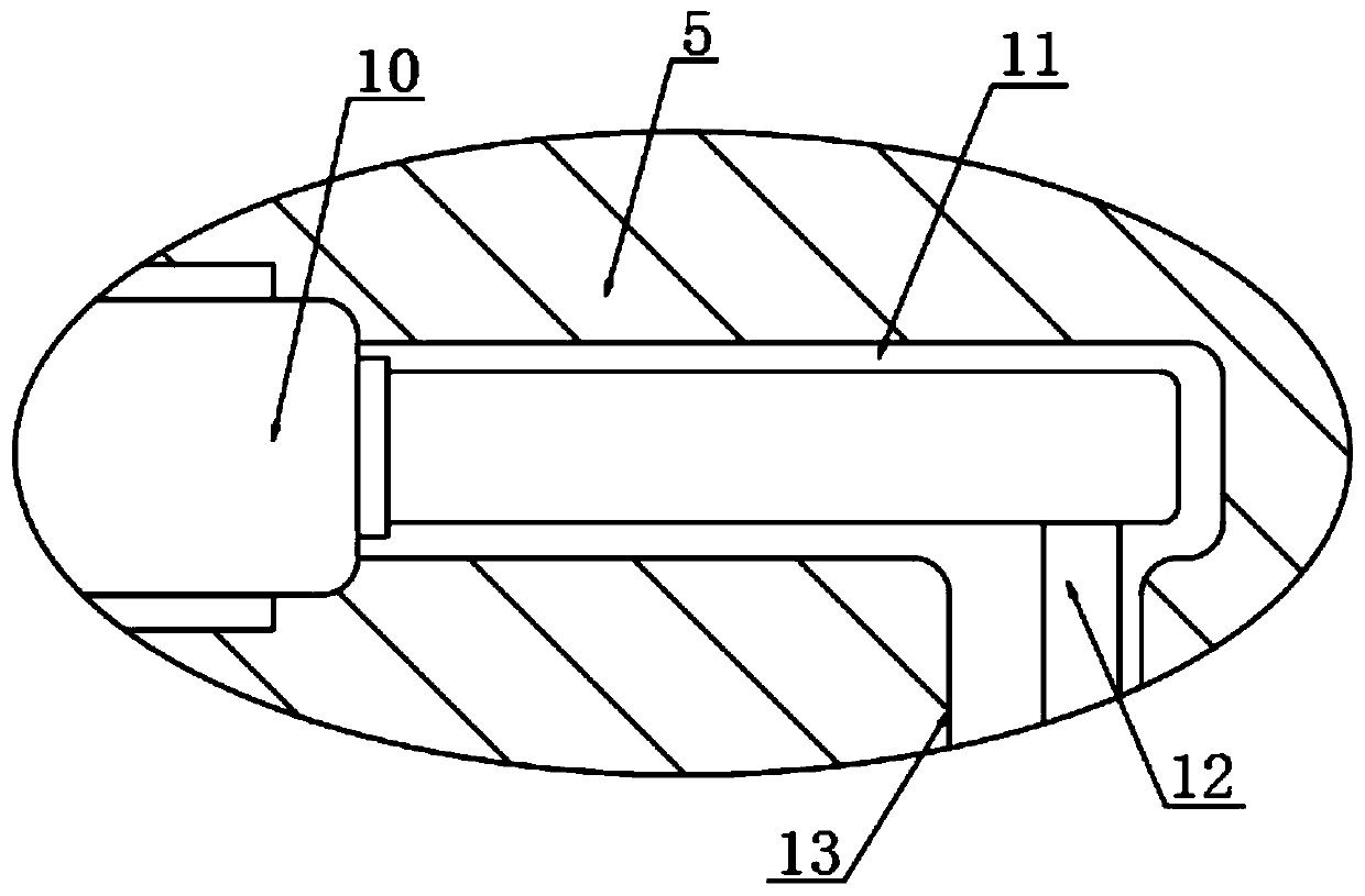 Rotary stripping type injection mold