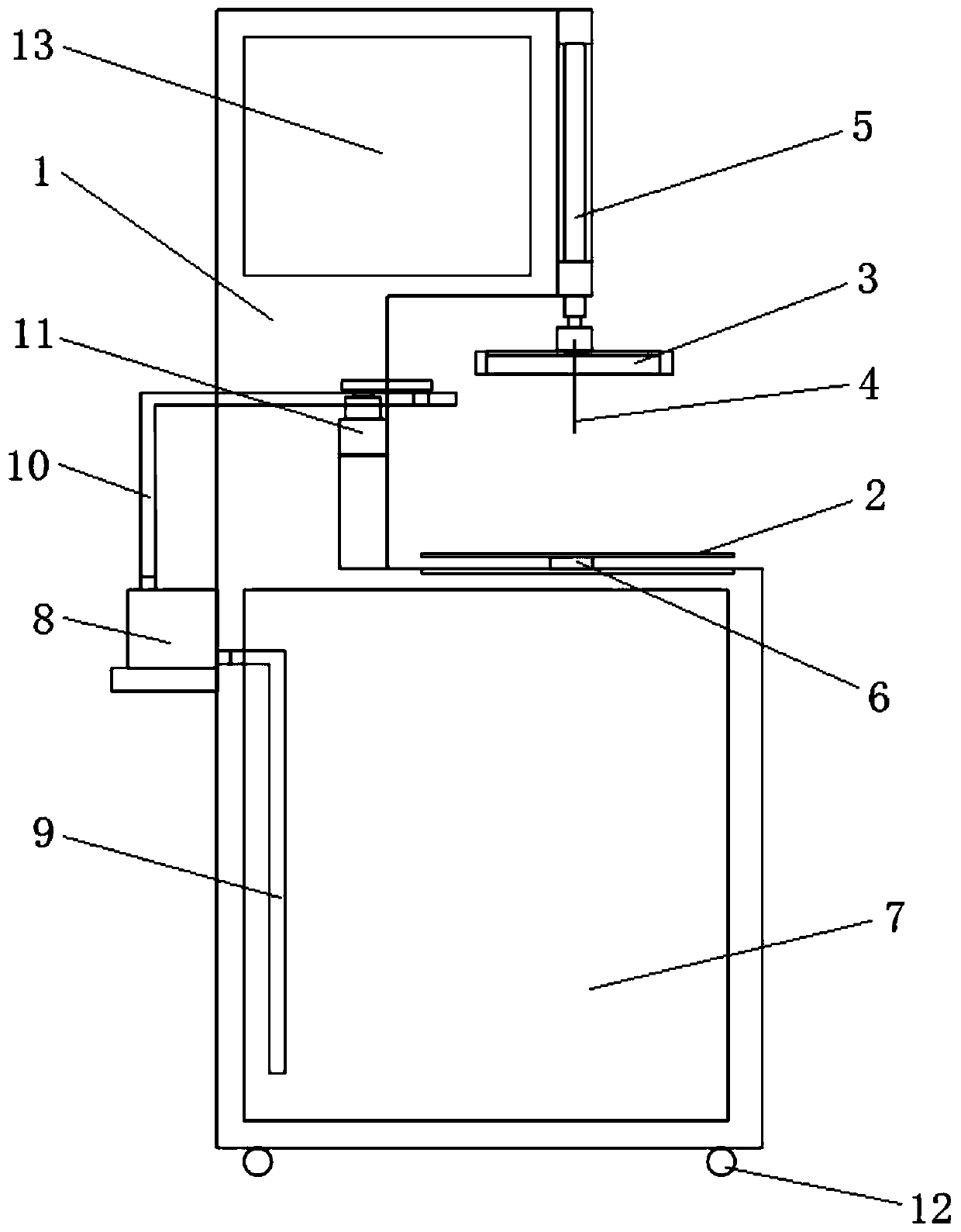 Intelligent detection device and system for energy efficiency of electric cooker