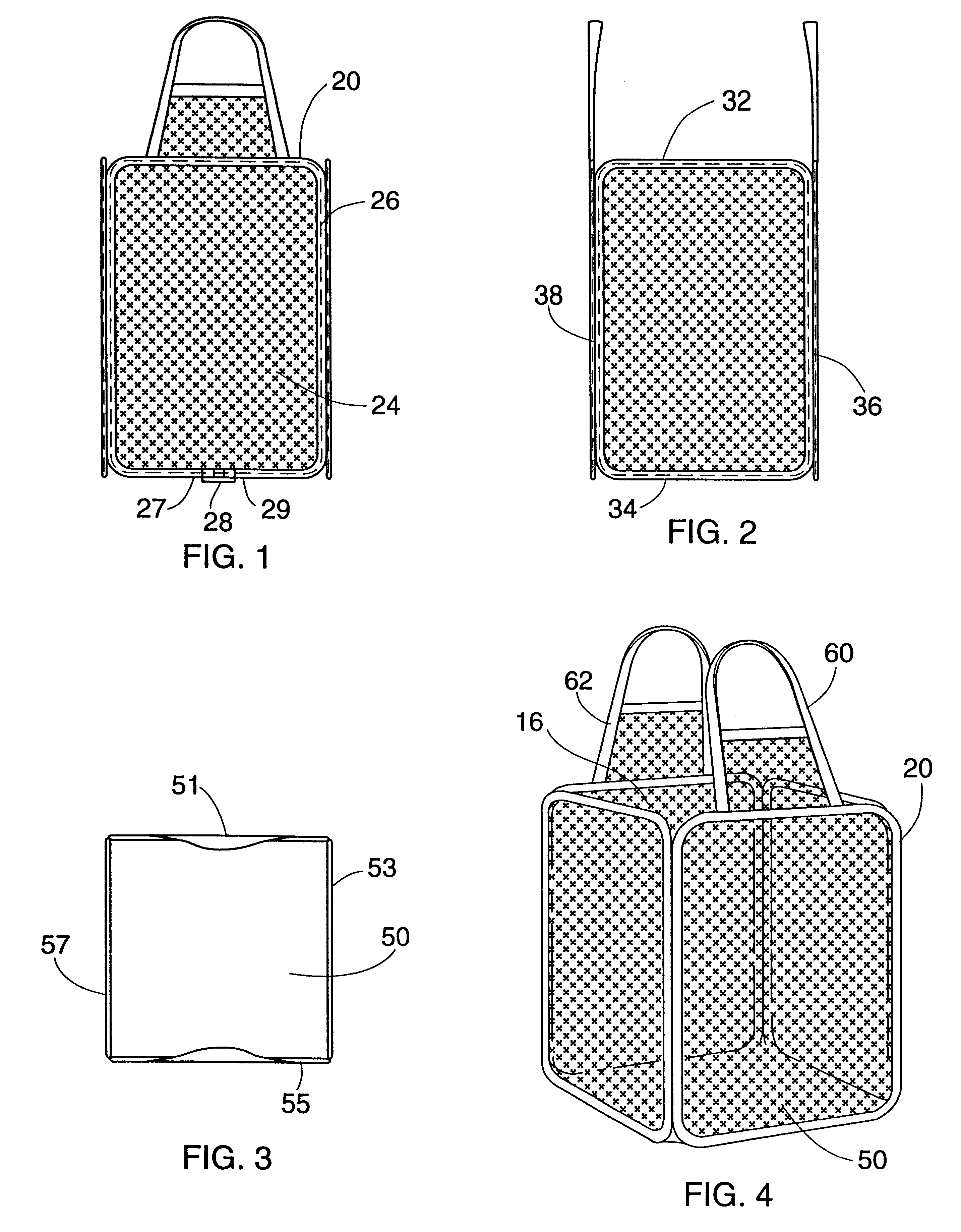 Collapsible container and method of making and using same