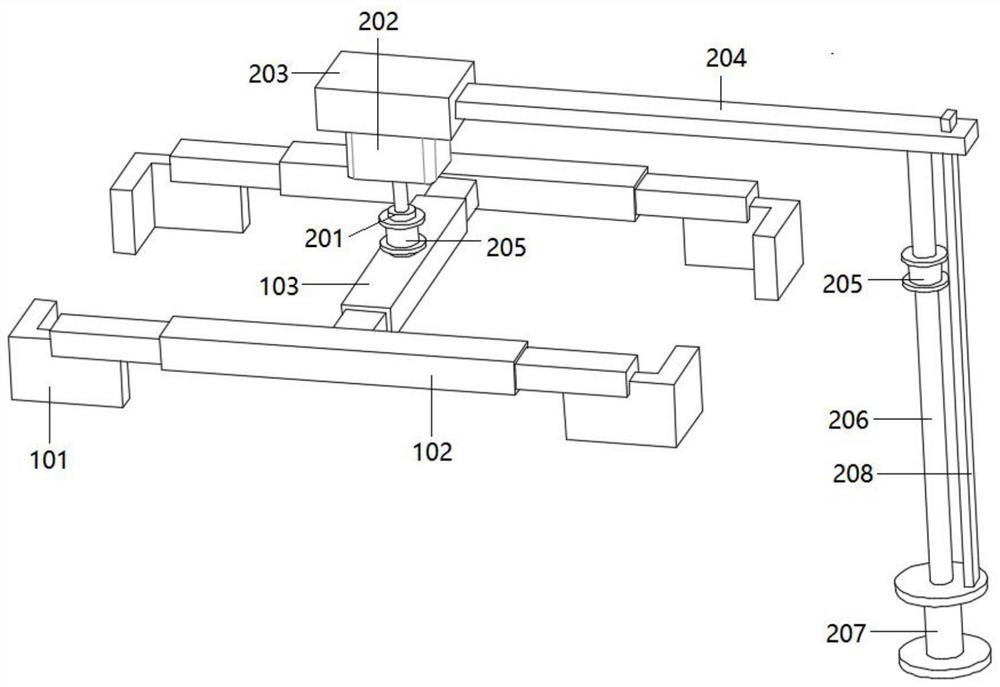 Portable winding film packaging device