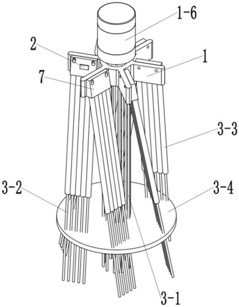 Active paddy field weeding device with self-adaptive weeding strength