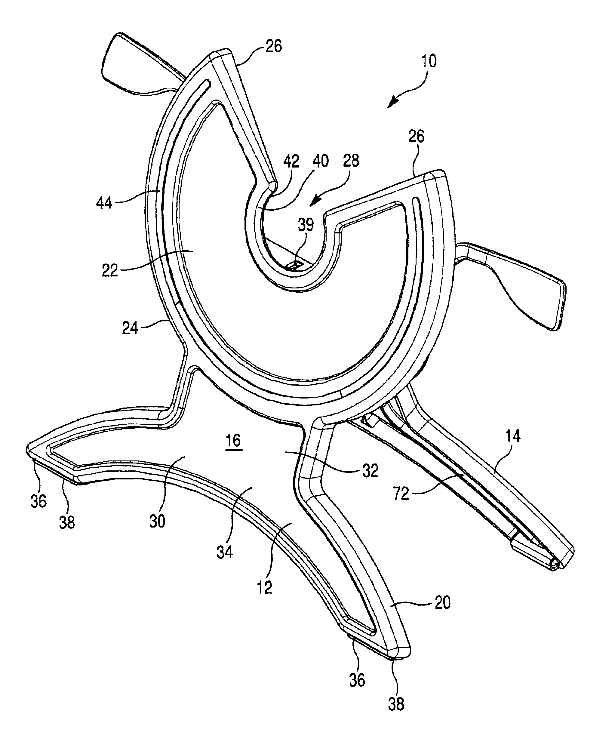 Stand for supporting a display in multiple orientations and a display used in combination with said stand