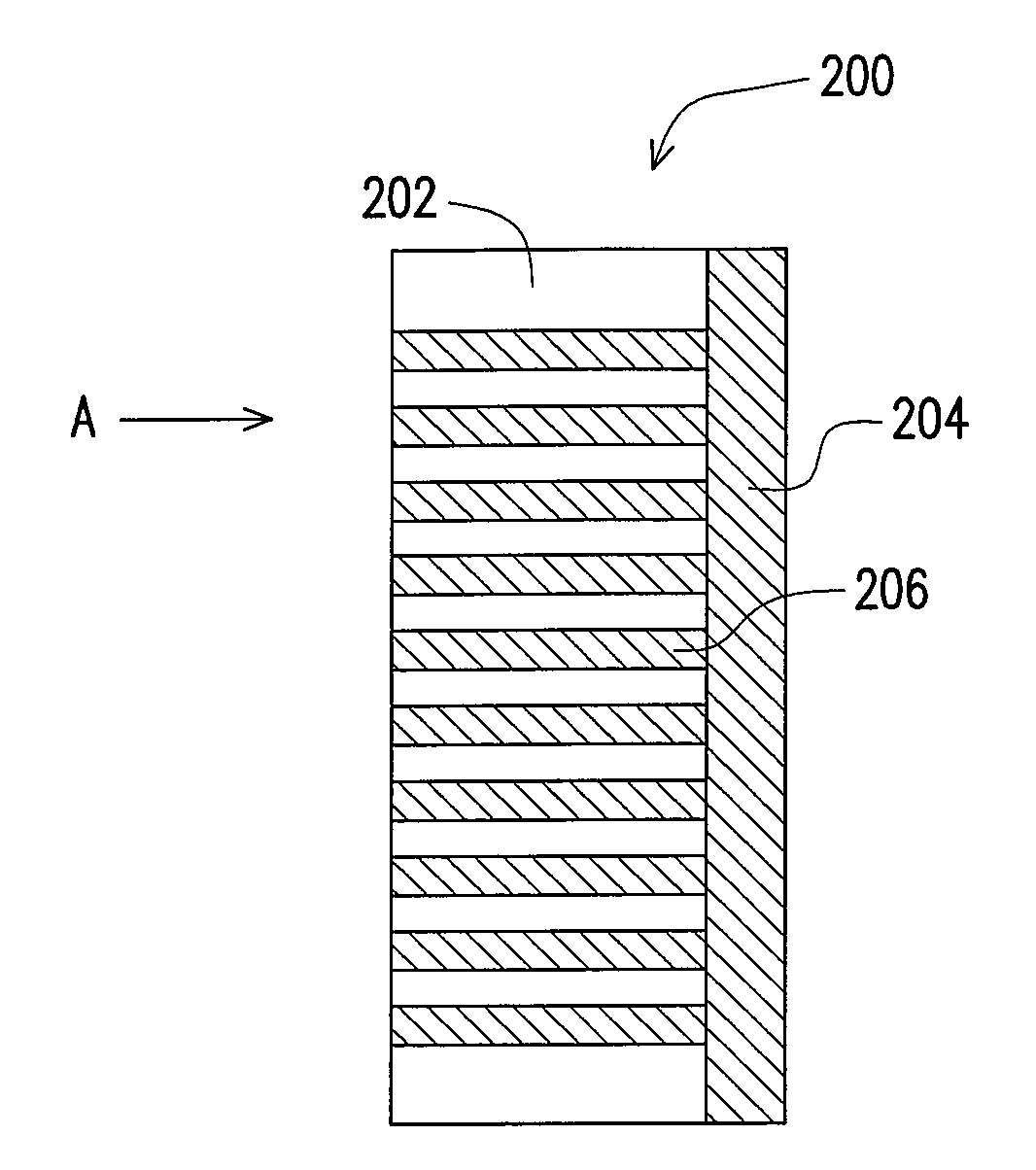 Gas diffusion layer, manufacturing apparatus and manufacturing method thereof