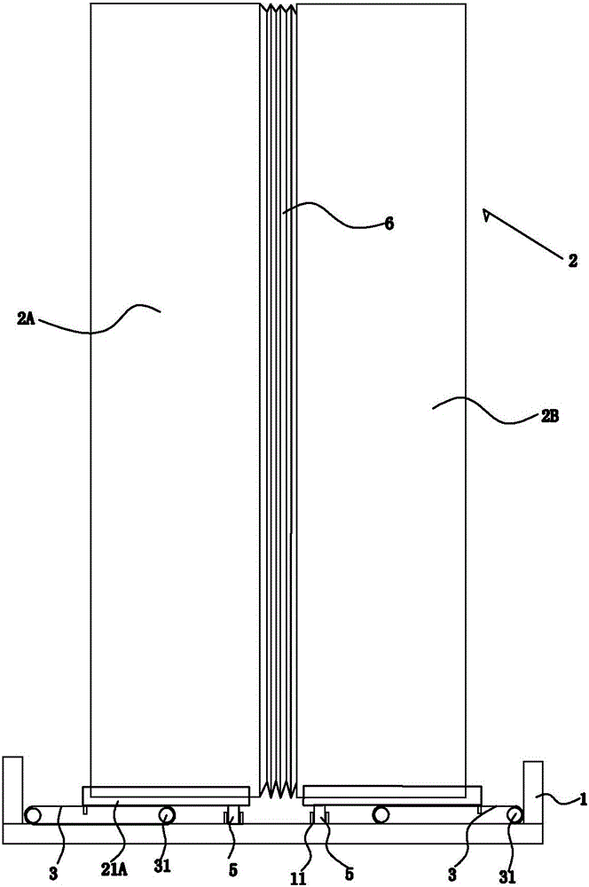 Garbage can with expandable volume