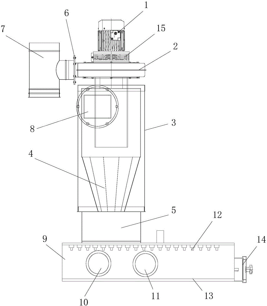 Boiler dust remover