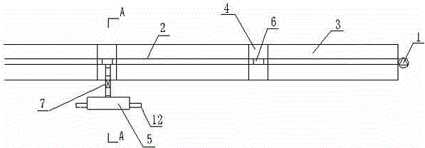 Potted-landscape-type aerating ecological wetland device and method for purifying black and smelly riverway by using same