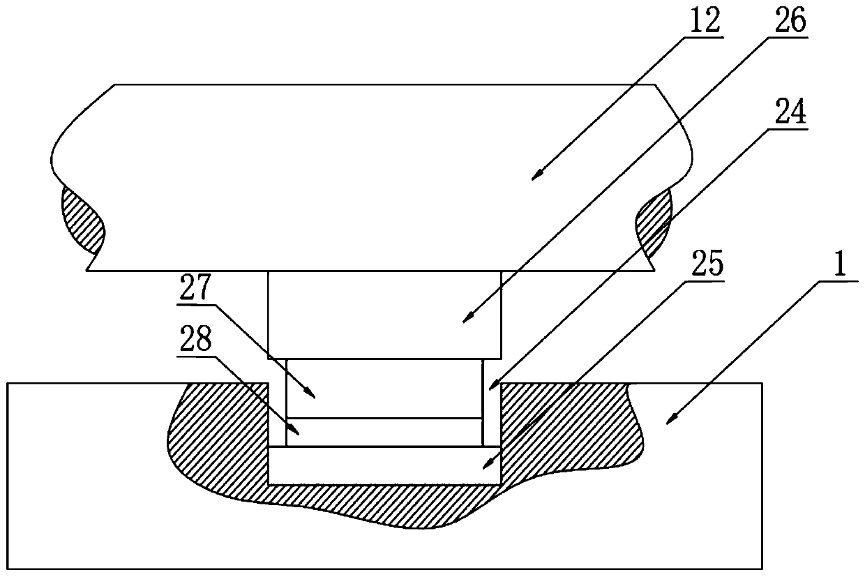 Connecting wire arrangement frame for computer hardware