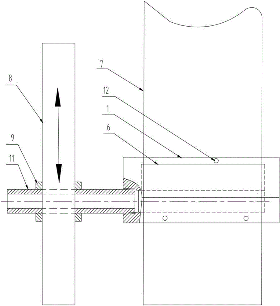 Energy-saving peeling air knife based on wall attachment effect for planar-flow melt spinning