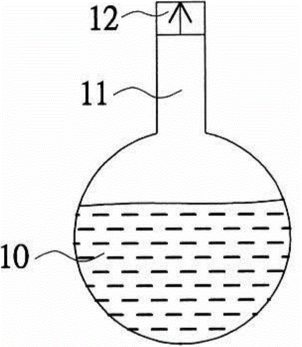 Gas gathering system of volatile organic liquid storage tank