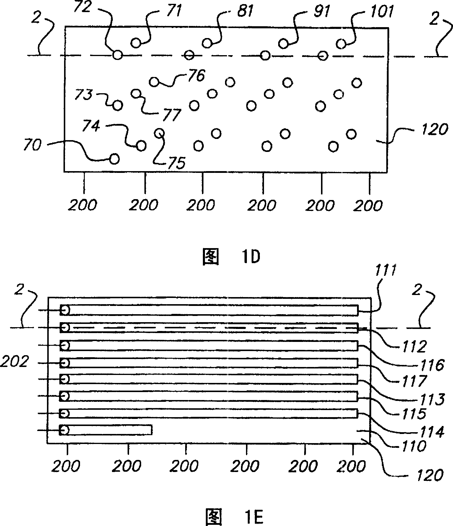 Display having positive control mode and negative control mode permitting address according to matrix form