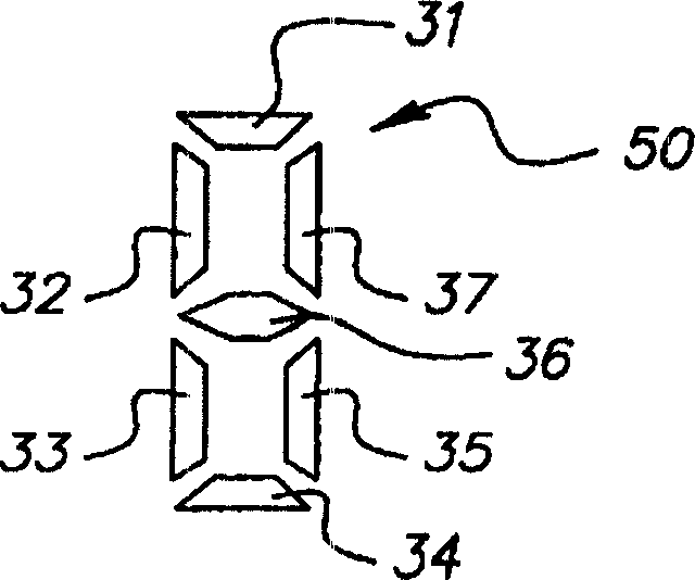 Display having positive control mode and negative control mode permitting address according to matrix form