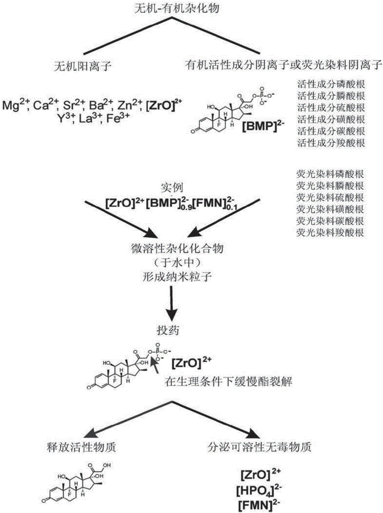 Inorganic-organic hybrid compound