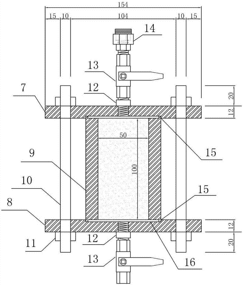 Laboratory simulation test system and method applicable to sand layer permeation grouting