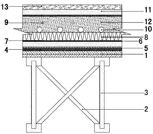 Wood structure floor