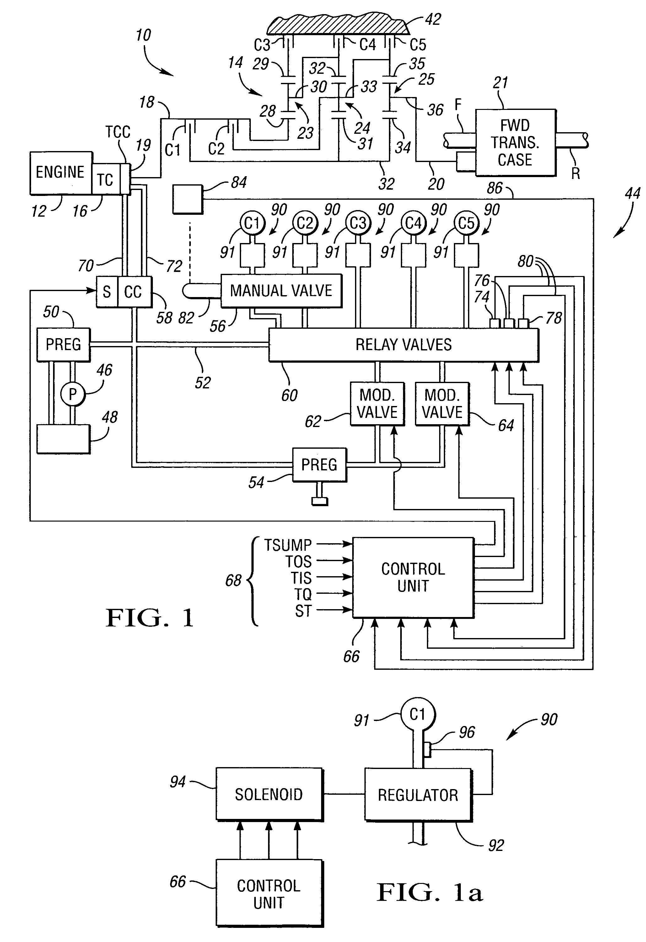 Method and apparatus for adaptive control of power-on skip through neutral downshifts