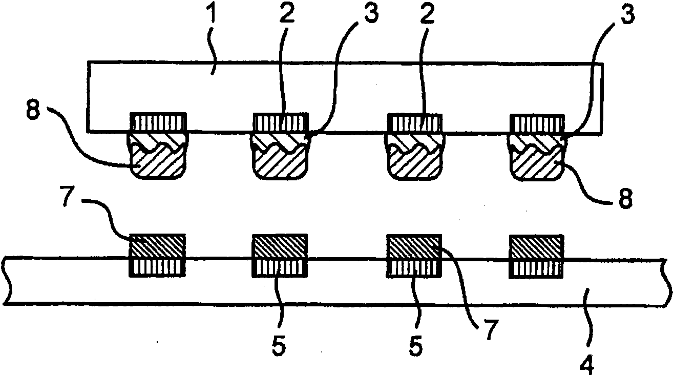 Semiconductor mounting structure and method for manufacturing same