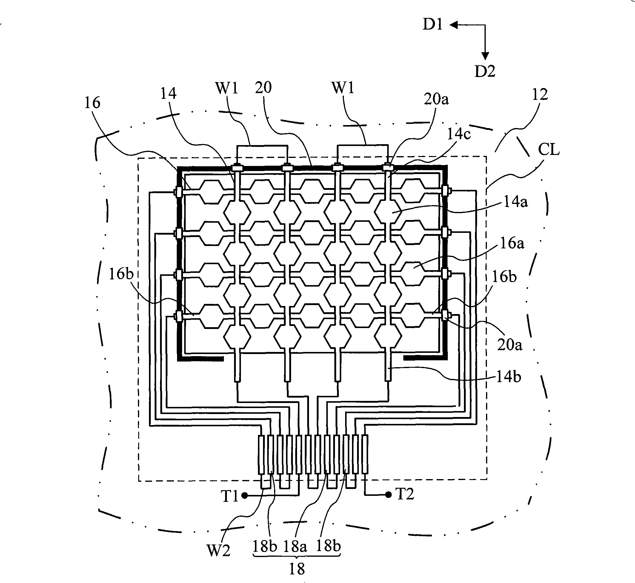 Capacitance touching control panel and detection method thereof