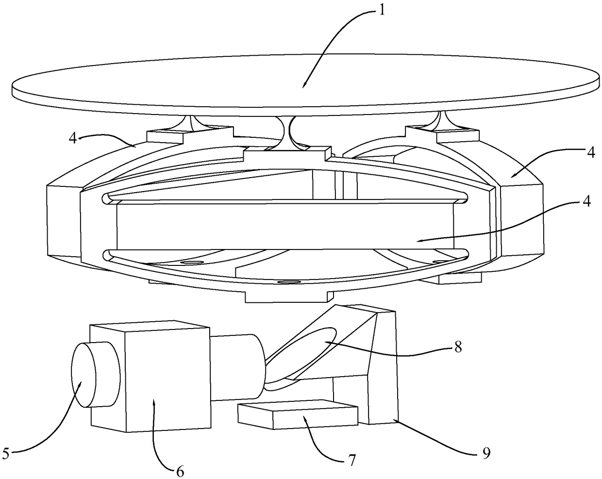 Two-dimensional-control reflecting mirror and control method thereof, and laser scanner including the same