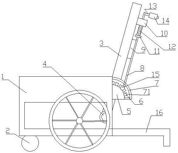 Medical rehabilitation wheelchair