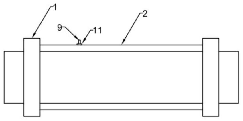 A sub-section oscillating cavity for gas composition monitoring in natural gas pipelines