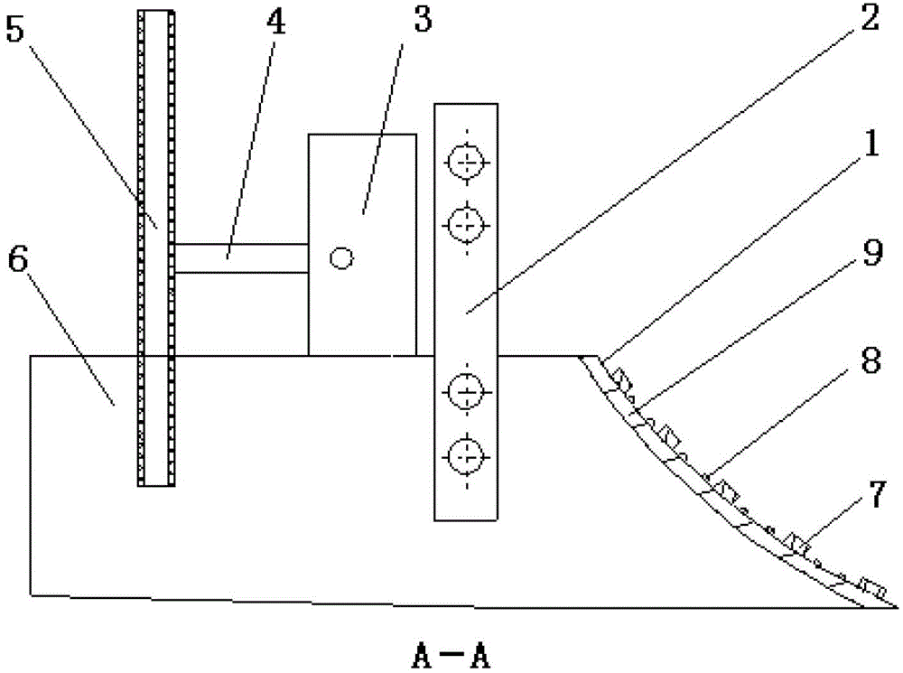 Bionic core moldboard type sowing boot