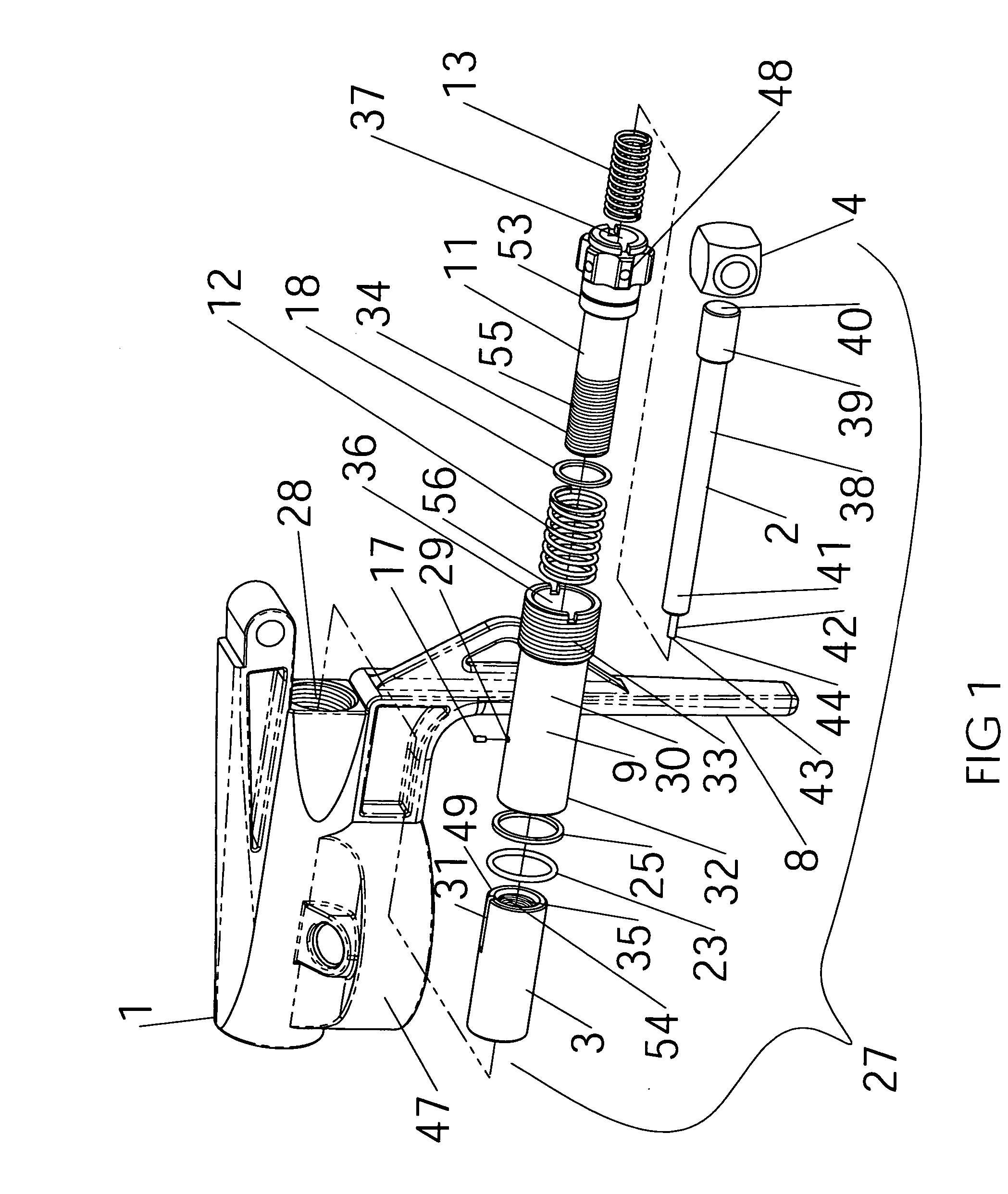 Two stage grease gun