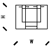 Trapezoidal greenhouse solar chimney ventilation system