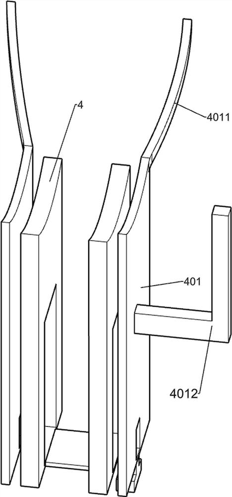 Resistor pin bending device with adjusting function