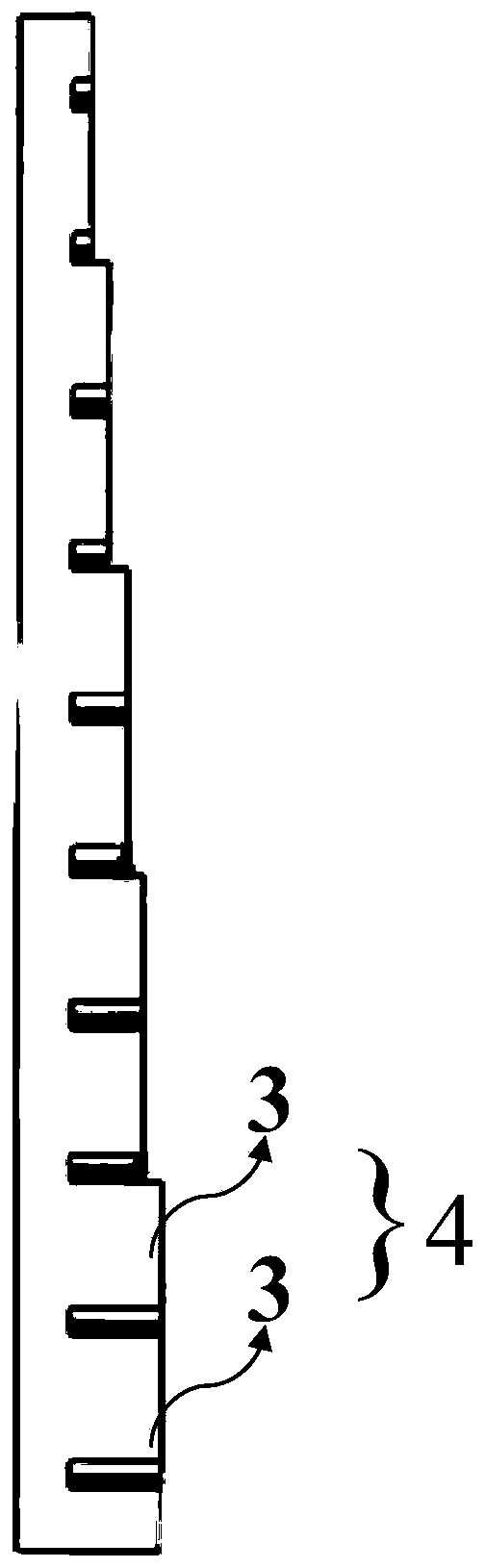 Large-depth-of-field flat lens for air imaging and air imaging system