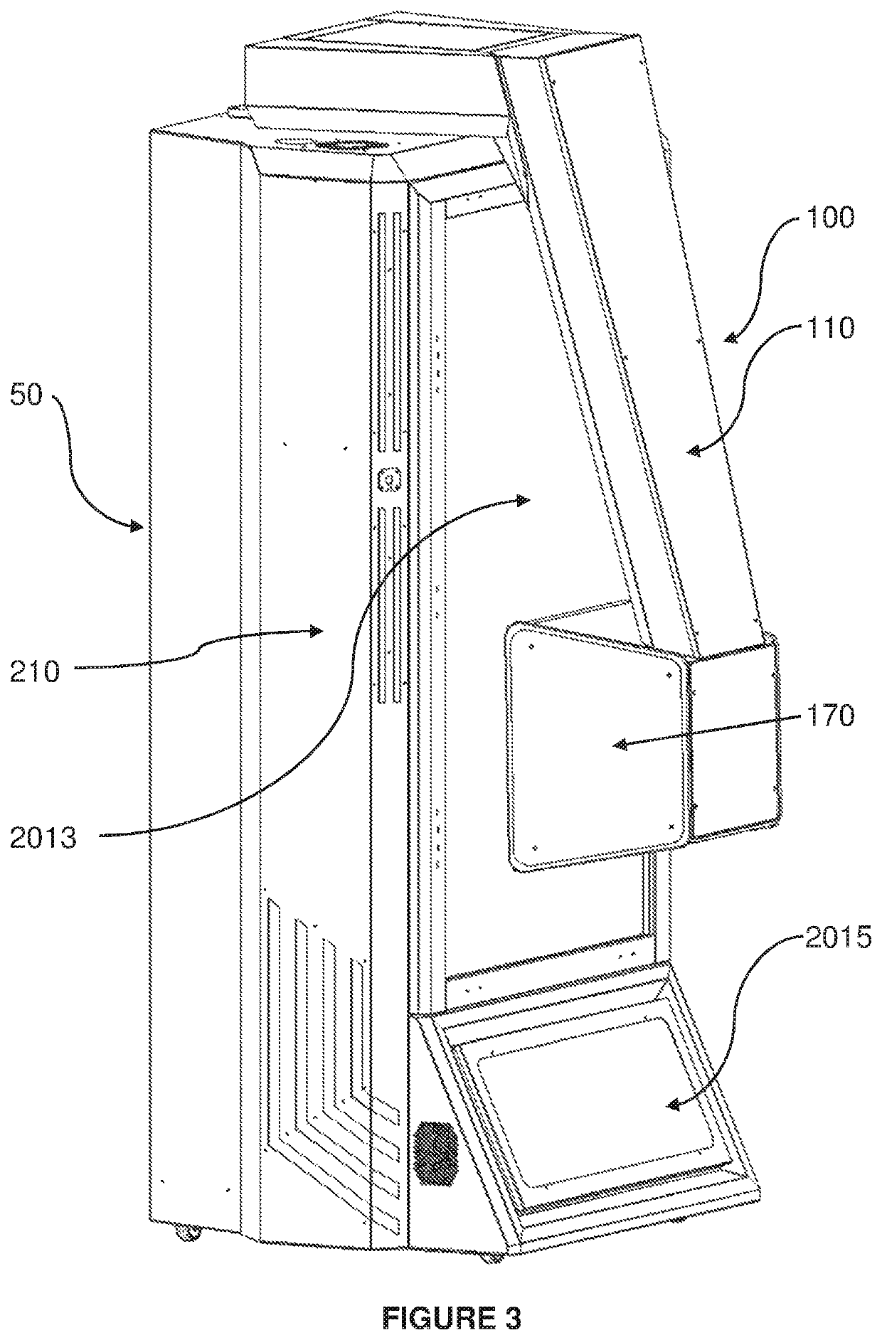 Large-screen VR integrated game machine