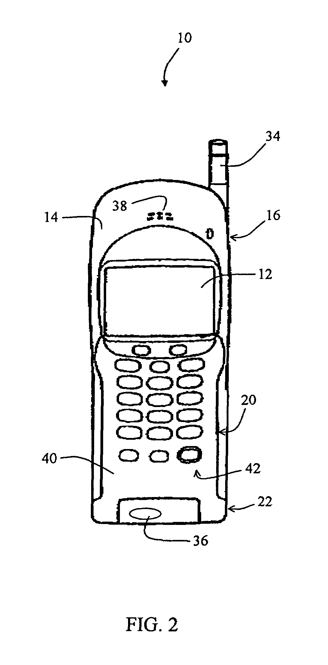 System and method for providing back-lighting to a keypad