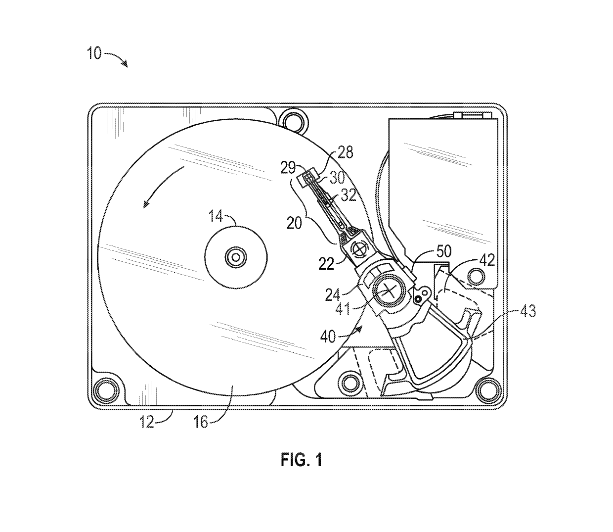 Magnetic recording write head with write pole having a tapered trailing end section with negative magnetic anisotropy