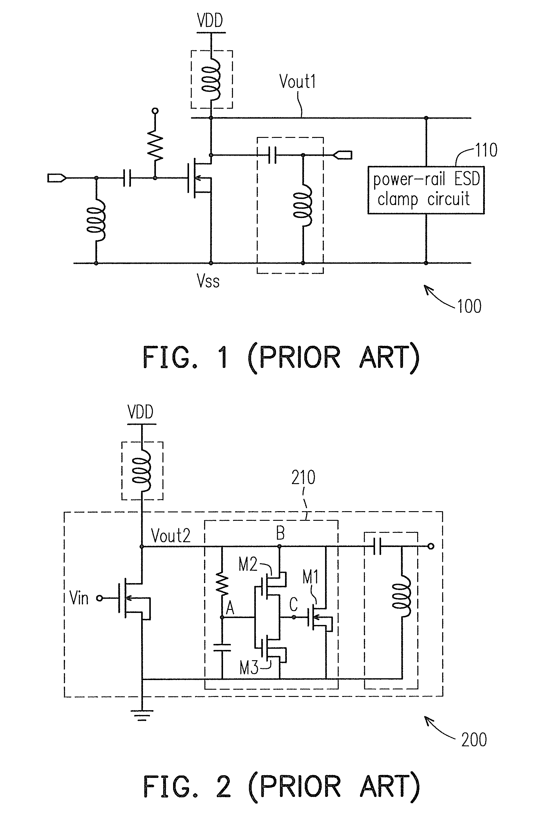 ESD clamp circuit applied to power amplifier