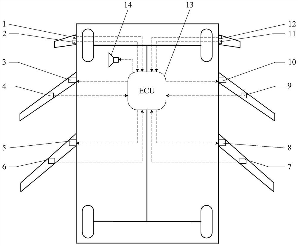 Automobile door opening anti-collision device and method based on magnetorheological damper