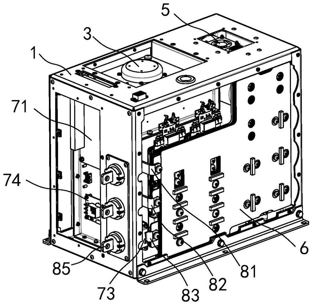 Three-level power module system device and charging system