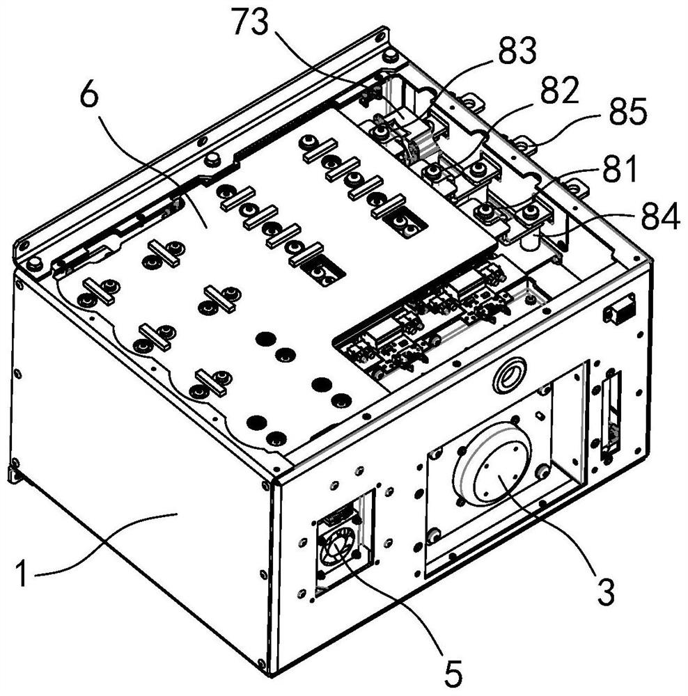 Three-level power module system device and charging system