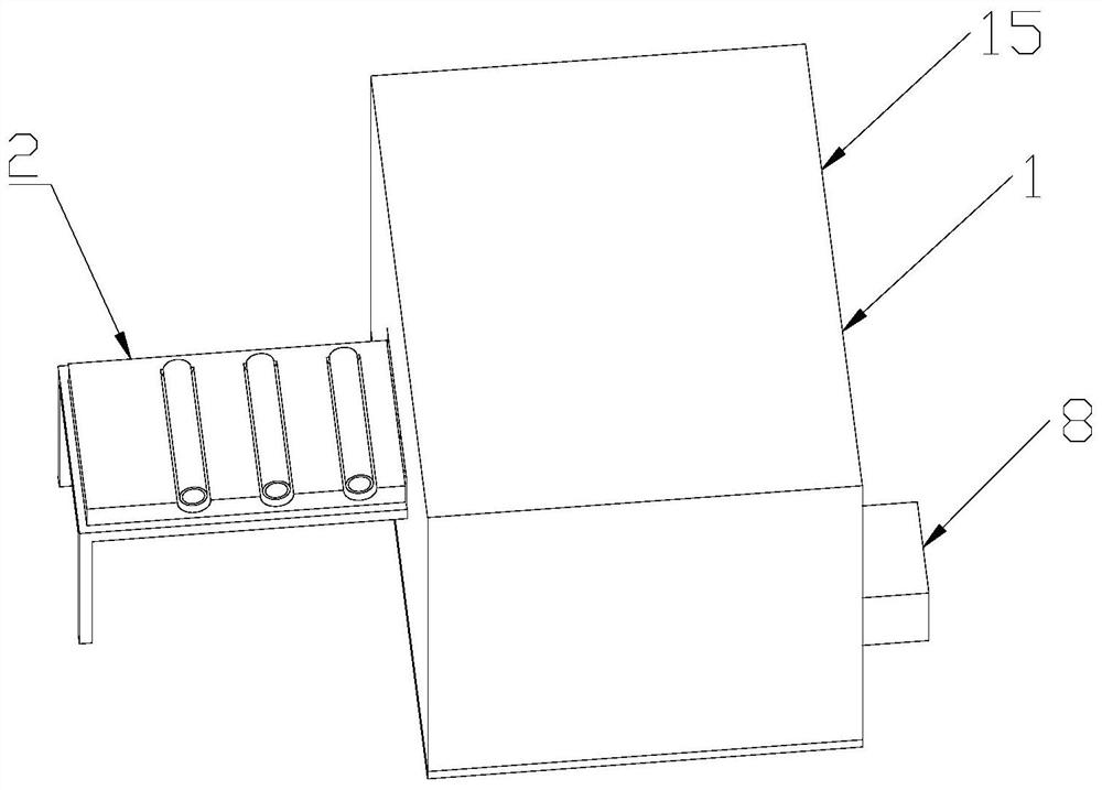 A cleaning device and method for an air conditioner filter element