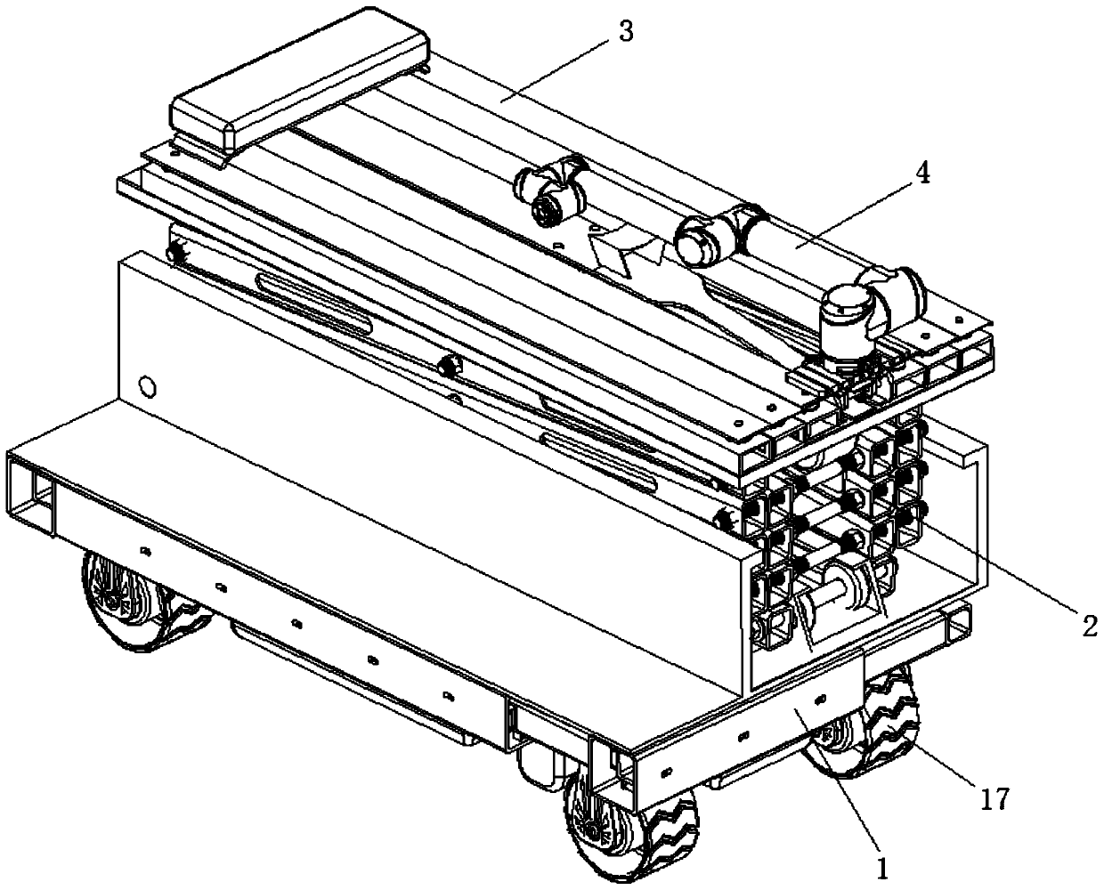 A modular aircraft comprehensive maintenance platform