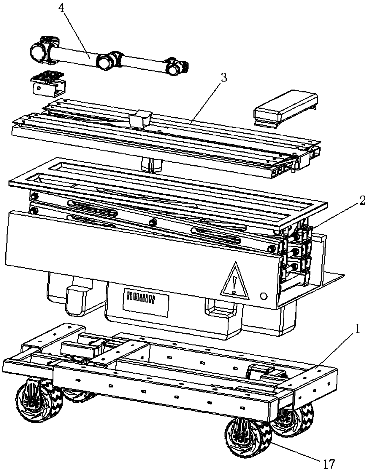 A modular aircraft comprehensive maintenance platform