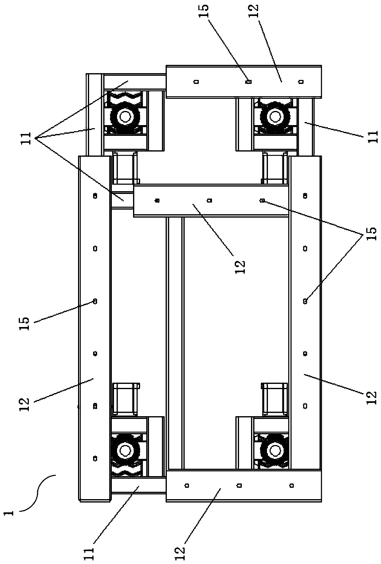 A modular aircraft comprehensive maintenance platform