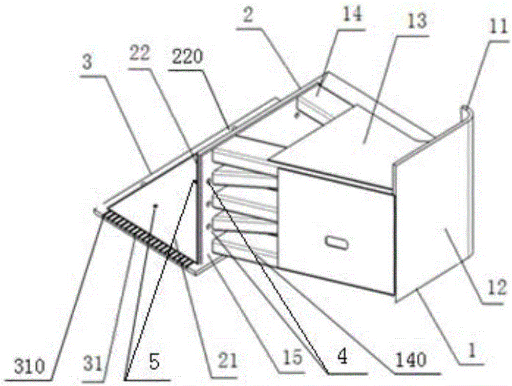 Automobile small-offset collision test barrier