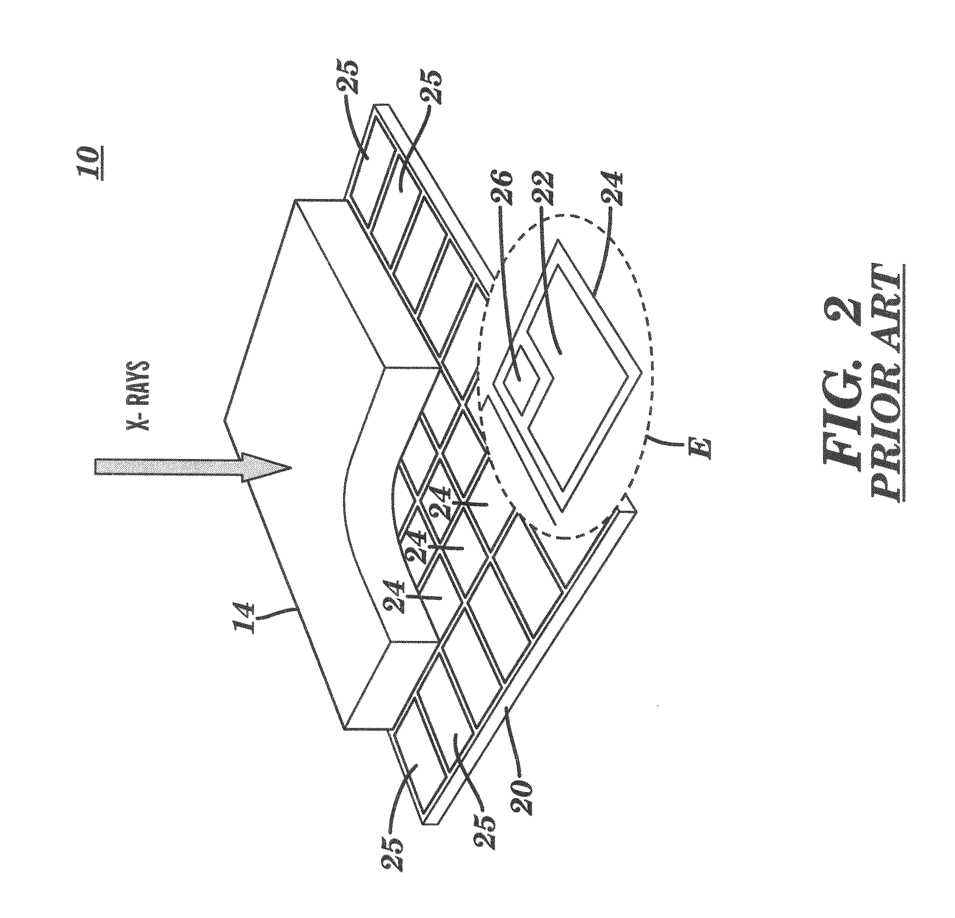 Image quality monitor for digital radiography system