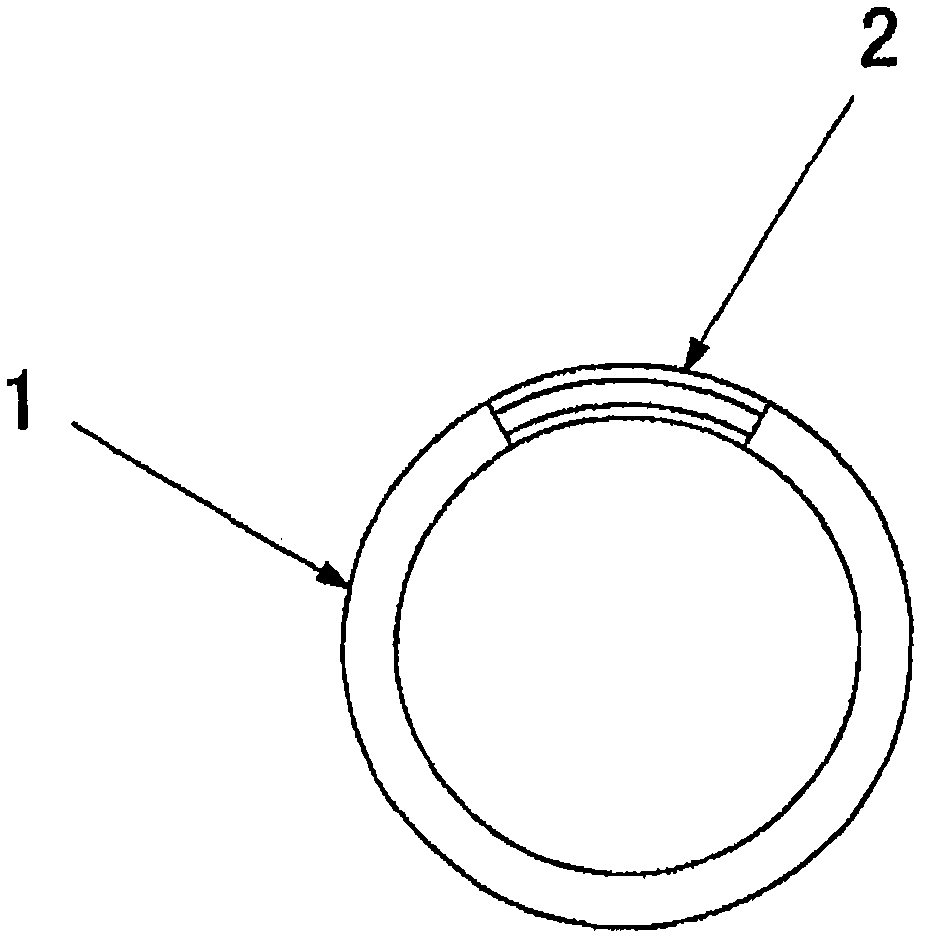 Intake structure of water intake well