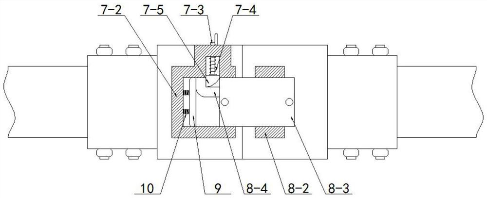 Supporting rod convenient to install and used for dance of dragon and lion