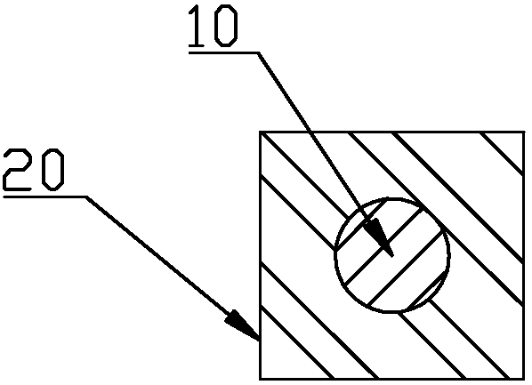 Manufacturing method of three-dimensional woven composite material hollow spiral spring