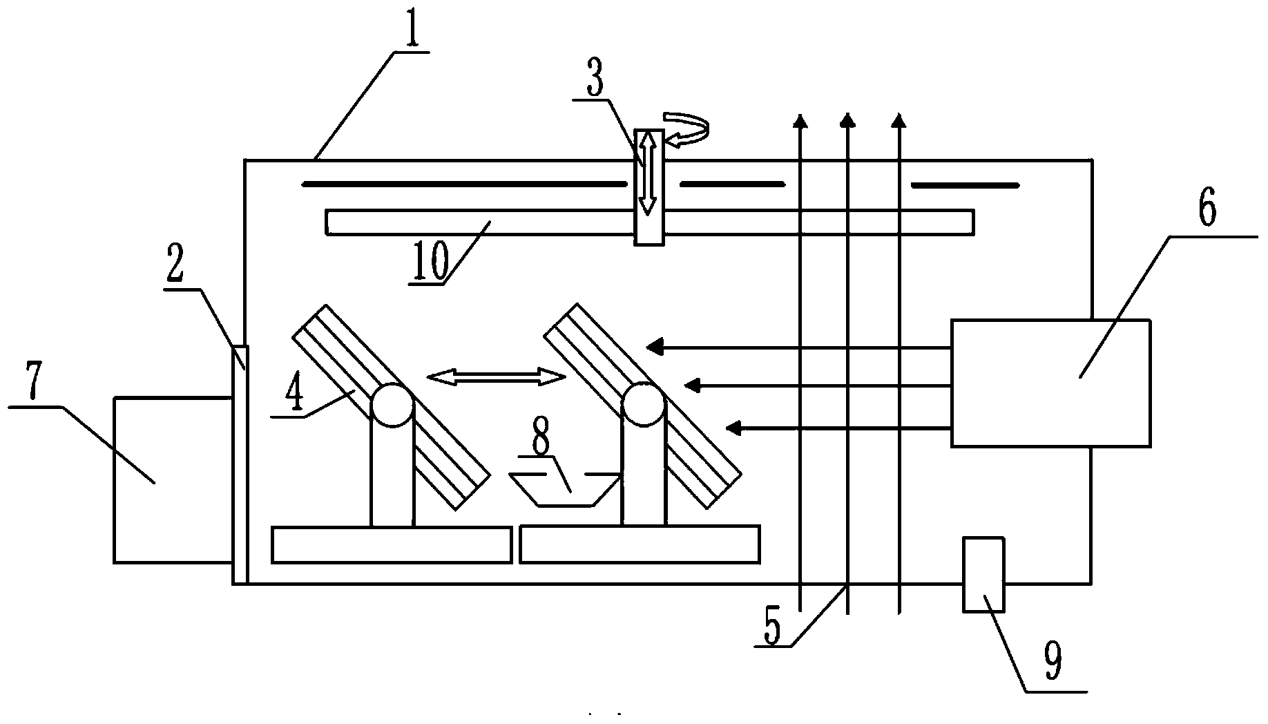 Ion sputtering film-plating machine